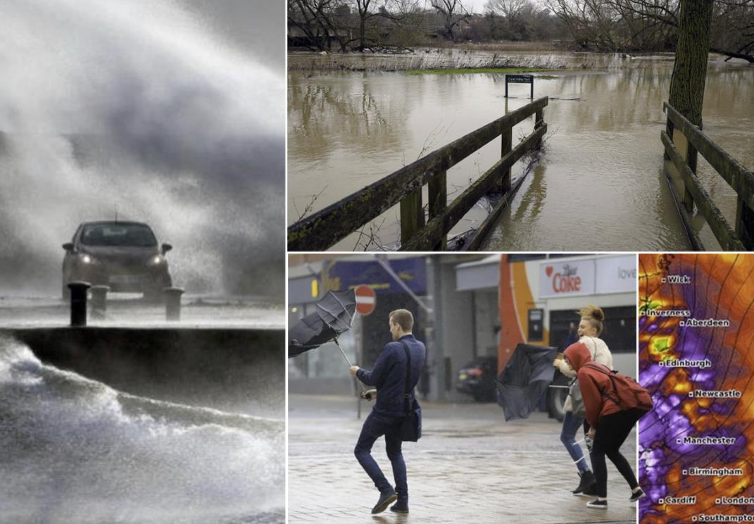 Bursztynowy Alert: Sztorm Christoph nadciąga nad Wielką Brytanię. Istnieje zagrożenie dla życia
