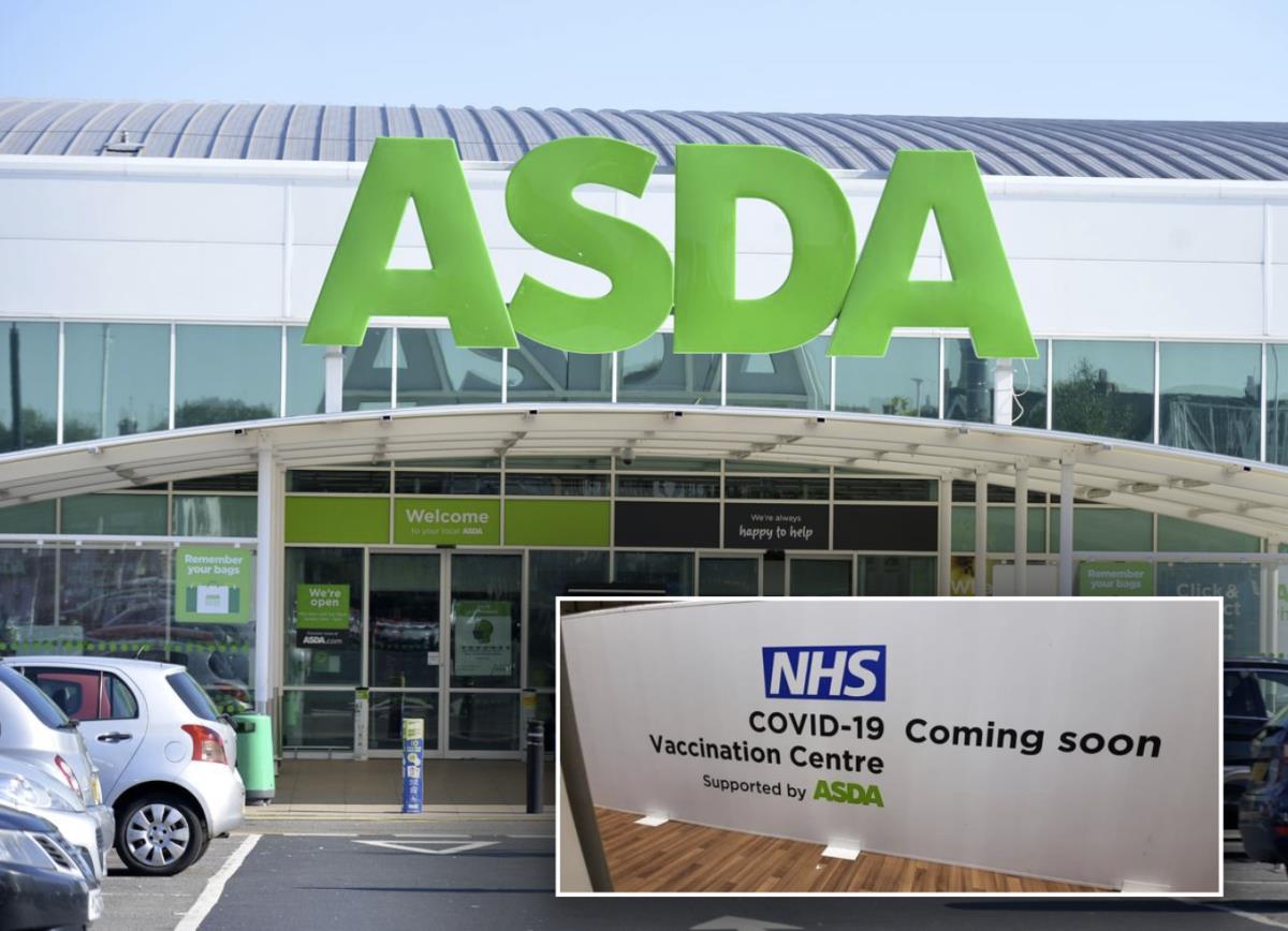 Asda w Smethwick pierwszym supermarketem w Wielkiej Brytanii oferującym szczepienia przeciw Covid-19