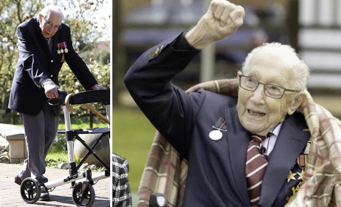 Nie żyje kapitan Tom Moore, weteran, który na leczenie COVID-19 zebrał prawie 33 mln funtów