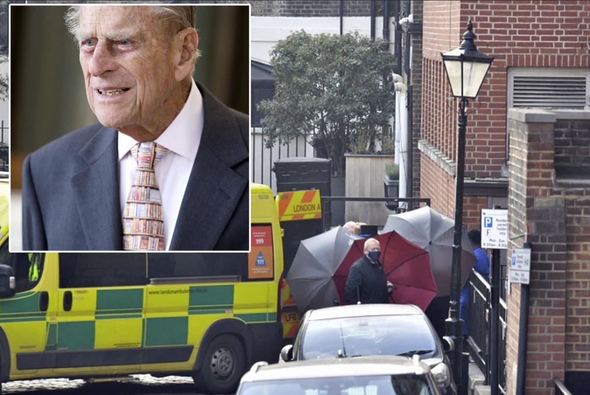 Książę Filip został przeniesiony do innego szpitala w celu leczenia choroby serca