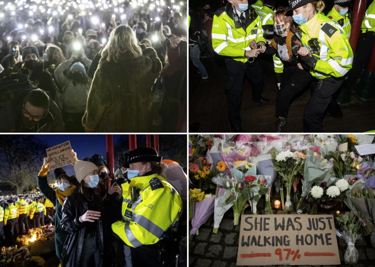 Londyńczycy wyszli na ulice, aby pożegnać zamordowaną 33-latkę. Doszło do starć z policją