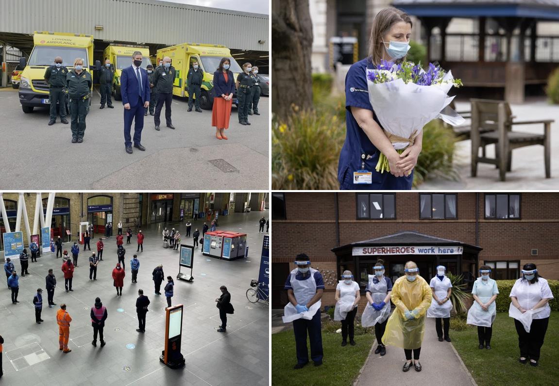 Wielka Brytania minutą ciszy uczciła pamięć osób, które zmarły z powodu COVID–19
