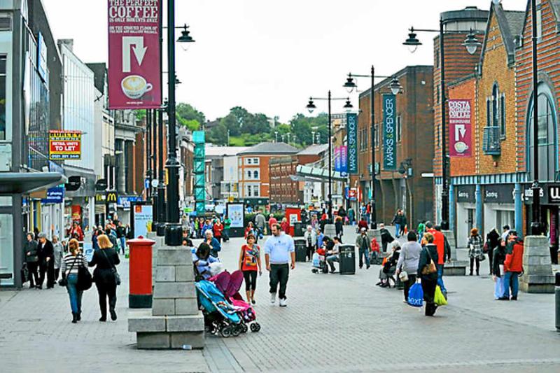 West Midlands w czołówce pustych sklepów