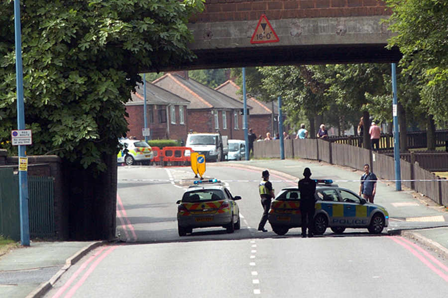 Wybuch przy meczecie w Tipton