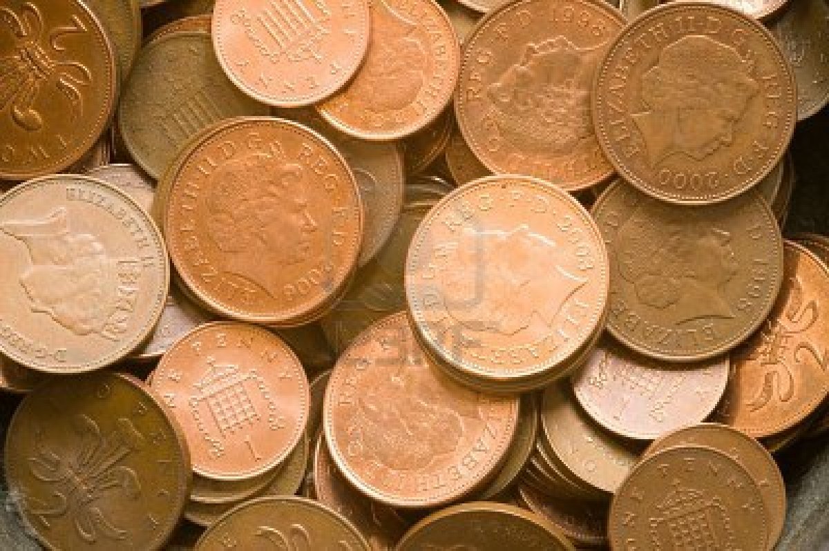 Tysiąc funtów kary za płacenie jedno- i dwupensówkami