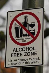 Zakaz spożywania alkoholu na ulicach