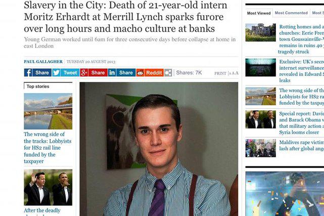 Nie milkną komentarze po tajemniczej śmierci 21-letniego stażysty