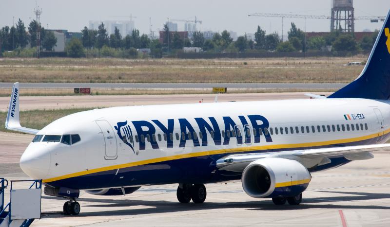 Terror na pokładzie samolotu Ryanair wracającego z Malagi
