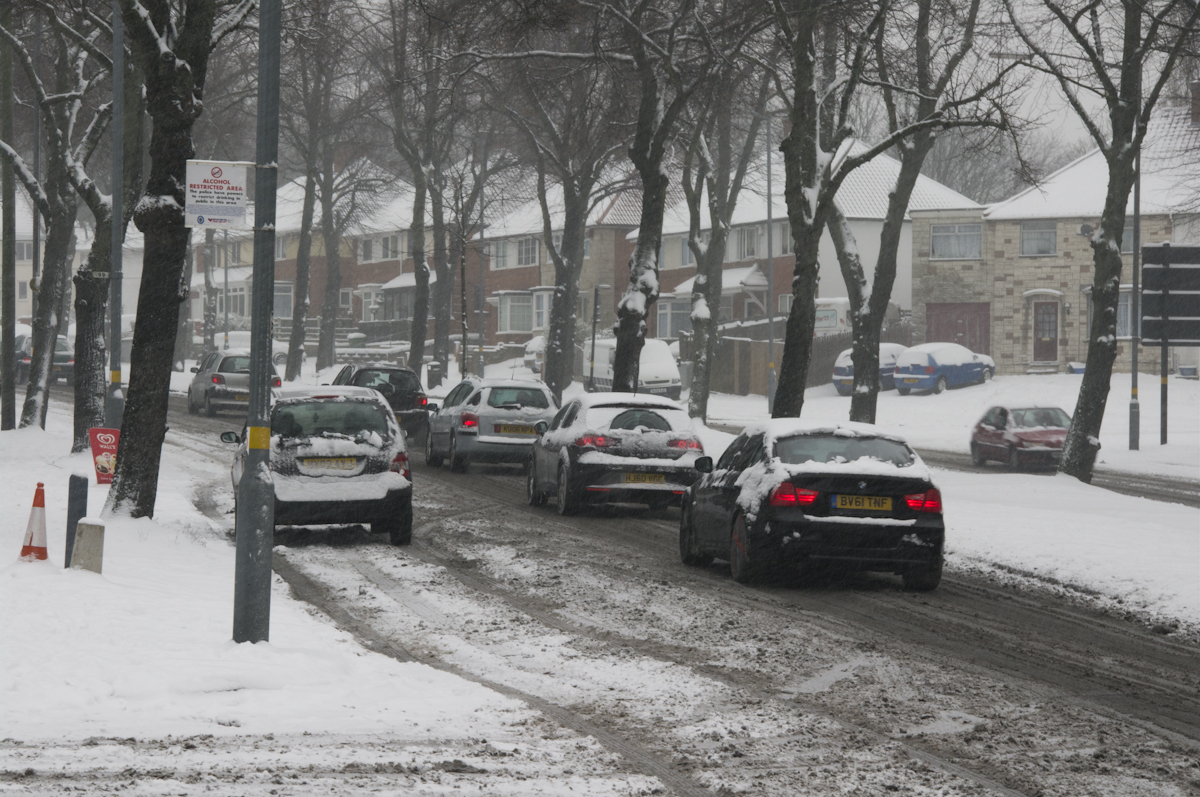W Birmingham wydarzyło się najwięcej wypadków w warunkach zimowych