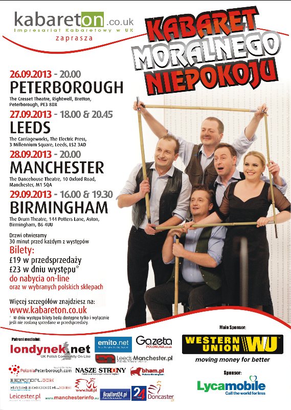 Konkurs zakończony - Kabaret Moralnego Niepokoju 