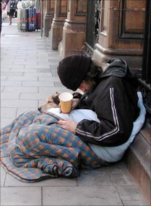 Plaga bezdomności w Wielkiej Brytanii