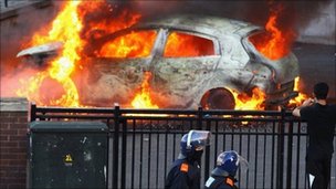 Wtorkowe zamieszki w West Midlands