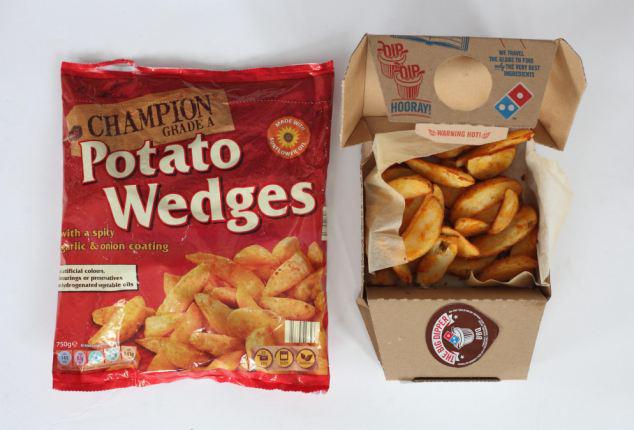 Pracownik Domino`s kupił potato wedges  w Aldi i sprzedał je kilkukrotnie drożej