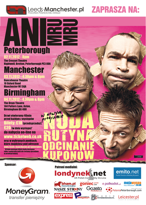 Ani Mru-Mru wraca do Anglii!