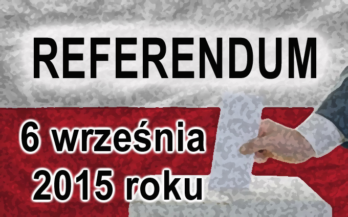 Referendum 6 września – jutro mija termin rejestracji