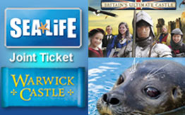 Promocja - Sea Life + Warwick Castle