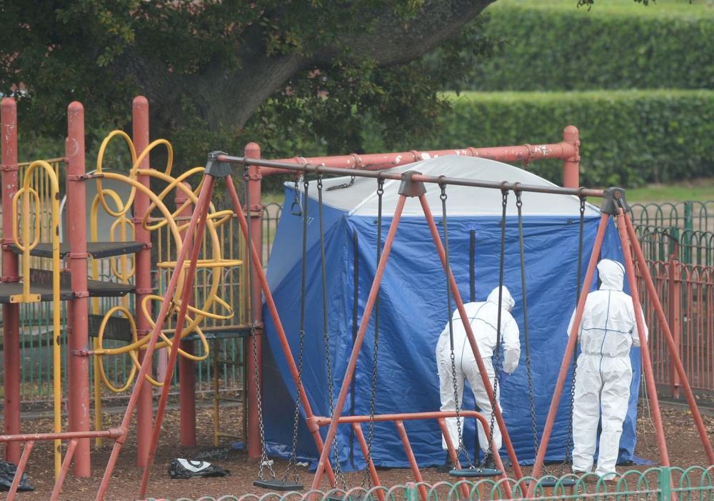 Na placu zabaw w Yardley znaleziono ciało mężczyzny