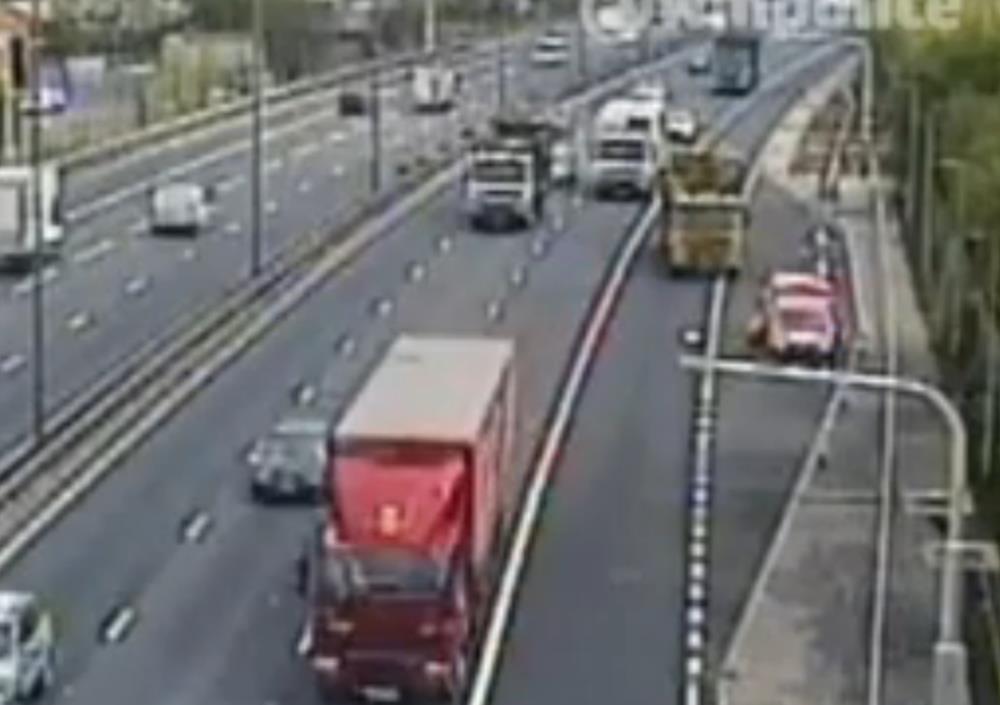 Video: Pracownik RAC cudem uniknął śmierci na autostradzie