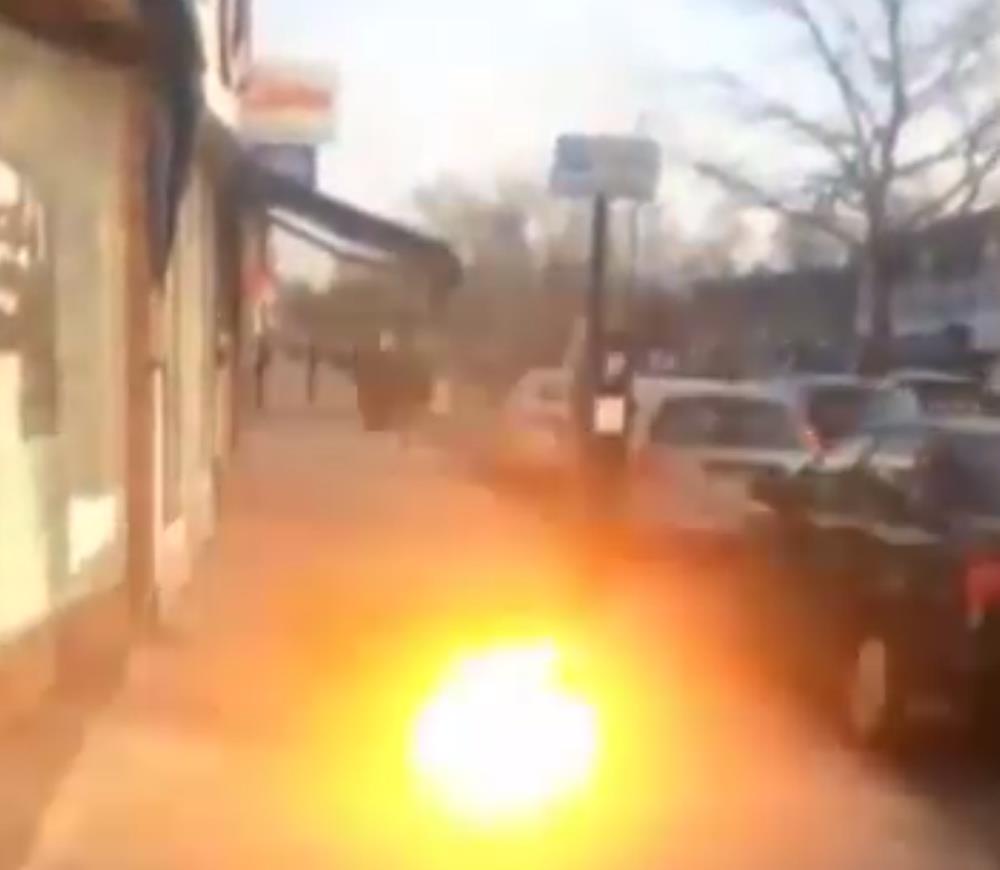 Podziemny wybuch przy Stratford Road w Birmingham