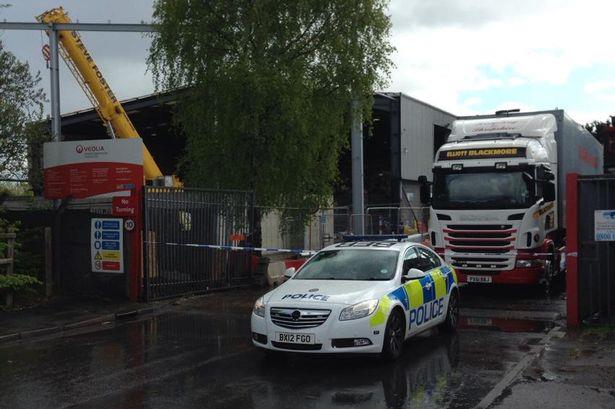 Ciało mężczyzny znaleziono w zakładzie recyklingu w Birmingham