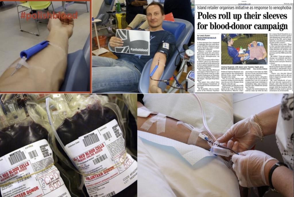 Polacy w ramach strajku oddają dziś krew