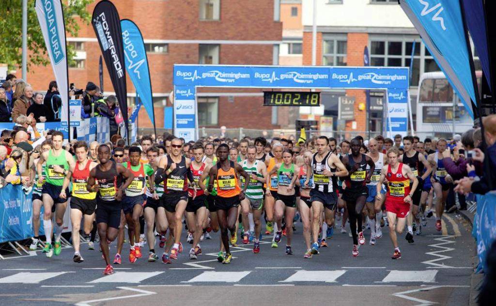Już w niedzielę półmaraton Great Birmingham Run