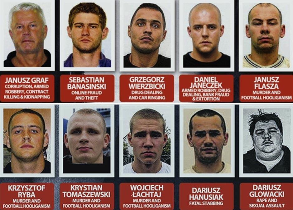 Przestępcy z Polski ukrywają się na Wyspach