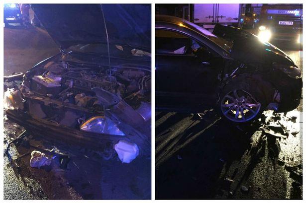 Wypadek w Dudley. Poszkodowani odwiezieni do szpitala