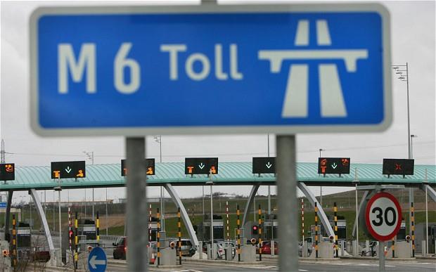 Przejazd M6 Toll powinien być darmowy, jeśli sieć drogowa jest zakorkowana