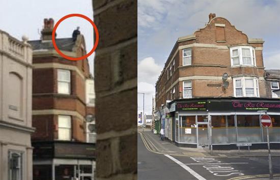 Polak, prawie przez dobę tkwił na dachu dwupiętrowego budynku