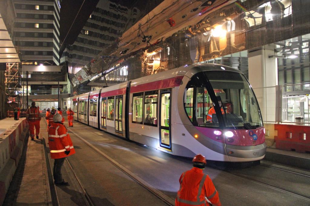 22 maja tramwaje wyjadą na odcinek prowadzący od stacji Snow Hill do dworca New Street