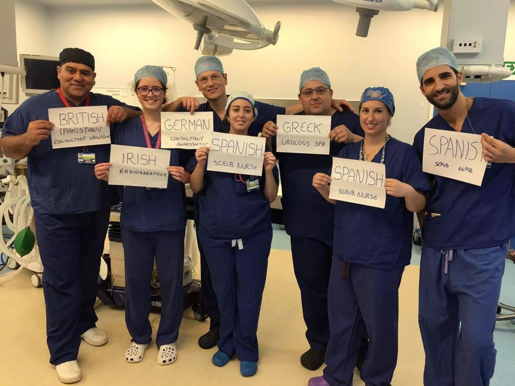 „We are Europe” pracownicy NHS to imigranci