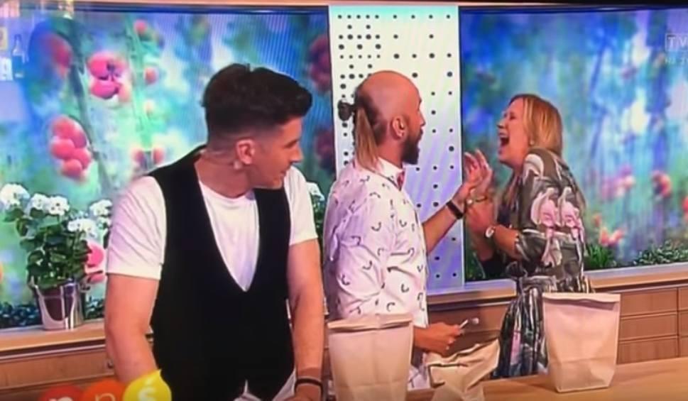 Pytanie na śniadanie: reporterka przebita gwoździem