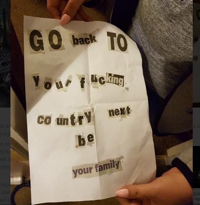 Podpalenie i groźby wobec polskiej rodziny w Plymouth