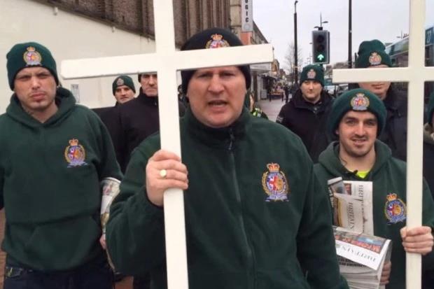 Policja chce zakazać liderom Britain First wstępu do Luton