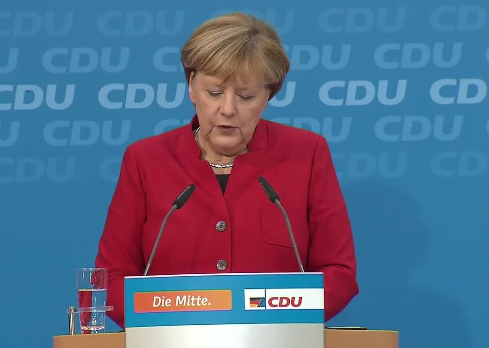 A. Merkel będzie ubiegać się o urząd kanclerza Niemiec po raz czwarty