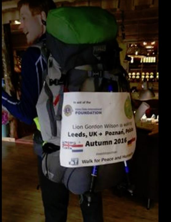 Gordon Wilson brexituje piechotą z Wielkiej Brytanii do Polski