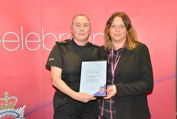 Polka nagrodzona przez policję z Derbyshire