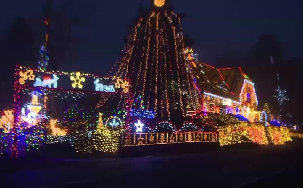 Najbardziej ozdobiony dom na Boże Narodzenie w Europie