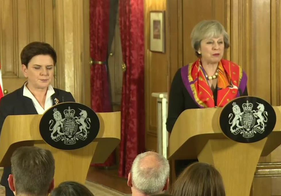 T. May: Zależy nam na wzmocnieniu polsko-brytyjskich relacji po Brexicie