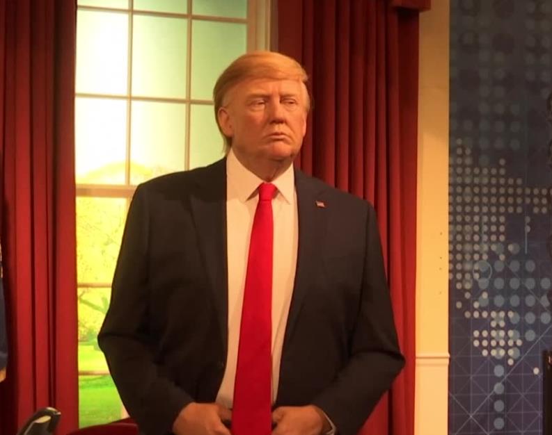 Trump jak żywy. Podobizna prezydenta elekta w Muzeum Figur Woskowych w Londynie