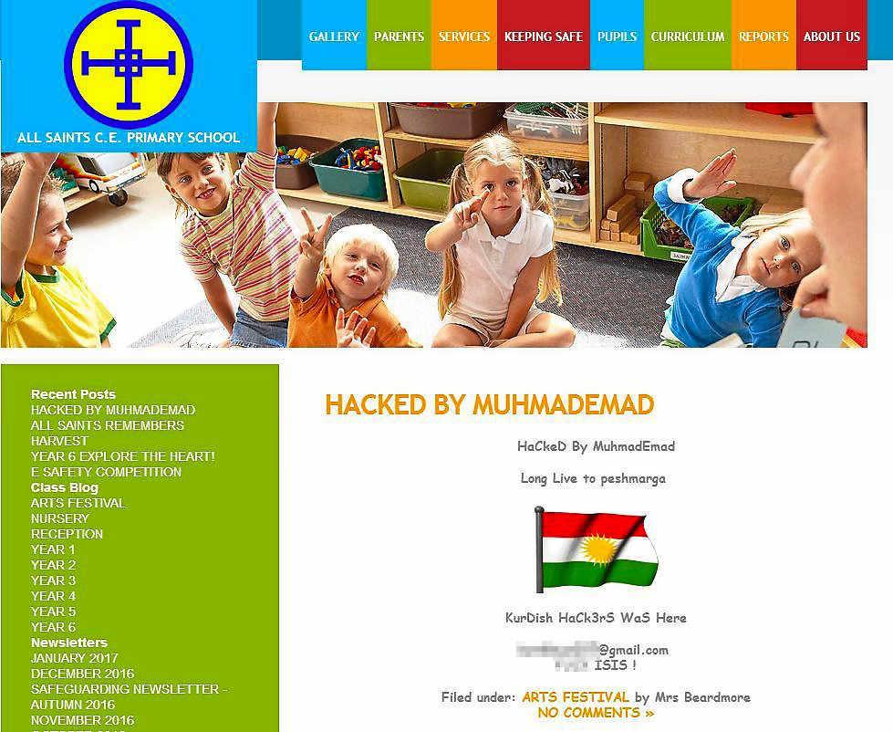 Kurdyjscy hakerzy włamali się na strony internetowe szkół i pubu w West Midlands