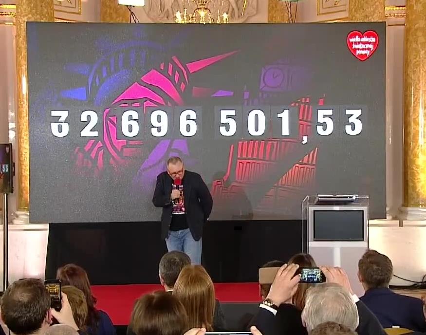 Ponad 105 mln zł. Nowy rekord Wielkiej Orkiestry Świątecznej Pomocy