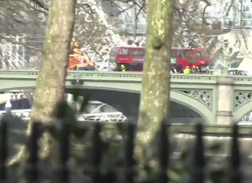 Atak w Londynie. Akcja służb ratowniczych pod brytyjskim parlamentem