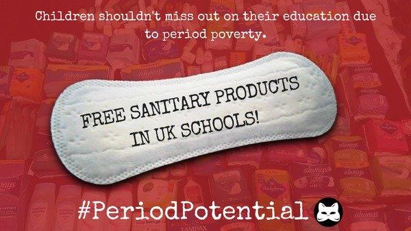 Darmowe produkty higieniczne dla biednych uczennic brytyjskich szkół