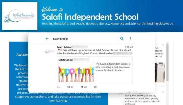 Muzułmańska szkoła faworyzowała męskich kandydatów na stanowisko nauczyciela