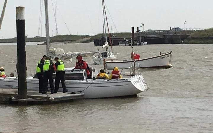 Siedmiu nielegalnych imigrantów z Ukrainy zatrzymano u wybrzeży Suffolk