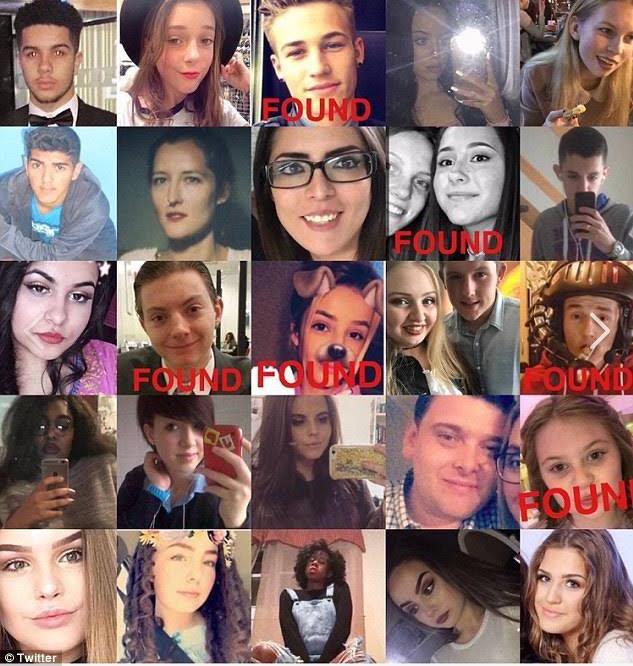 Zrozpaczeni rodzice poszukują swoich dzieci po zamachu w Manchesterze