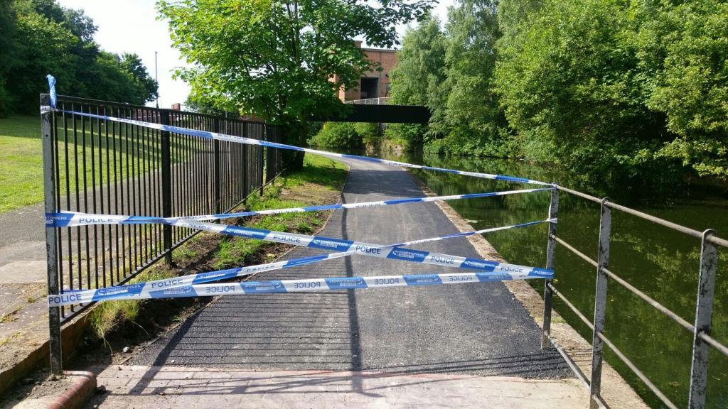 Ciało znalezione w kanale w Winson Green