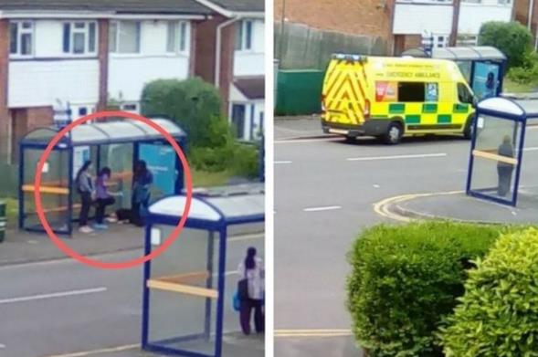 Nieprzytomny mężczyzna leży na przystanku w Great Barr – nikt nie reaguje